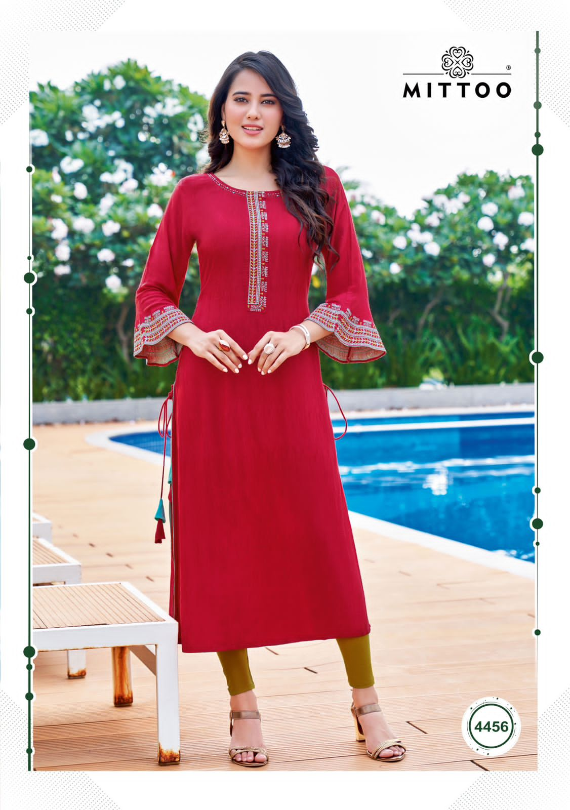 Mayurika Vol 8 By Mittoo Embroidery Kurtis Catalog
